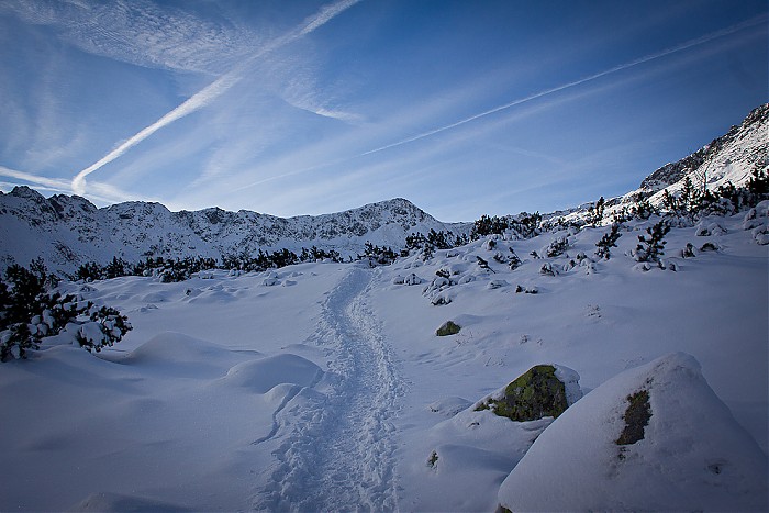 Tatry Wysokie w zimie 