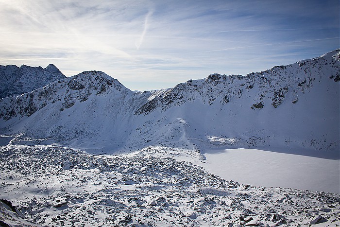 Tatry Wysokie w zimie 